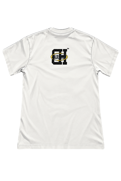 ©️H💫Varsity🍏📗👨🏻‍🏫 Tee (White)